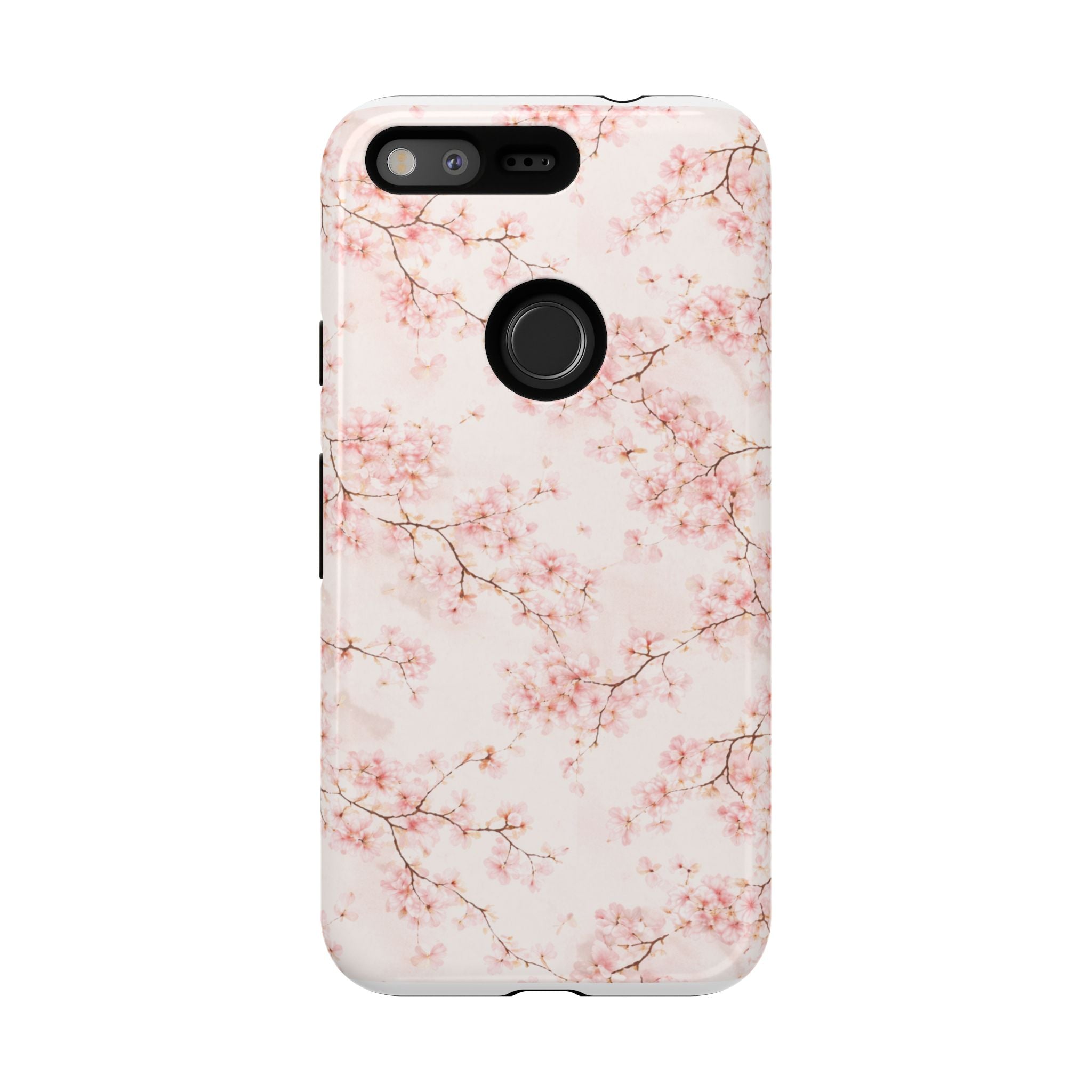 Pancake Dreams™ Cherry Blossom Tough Phone Case — Pink Floral Protective iPhone Cover
