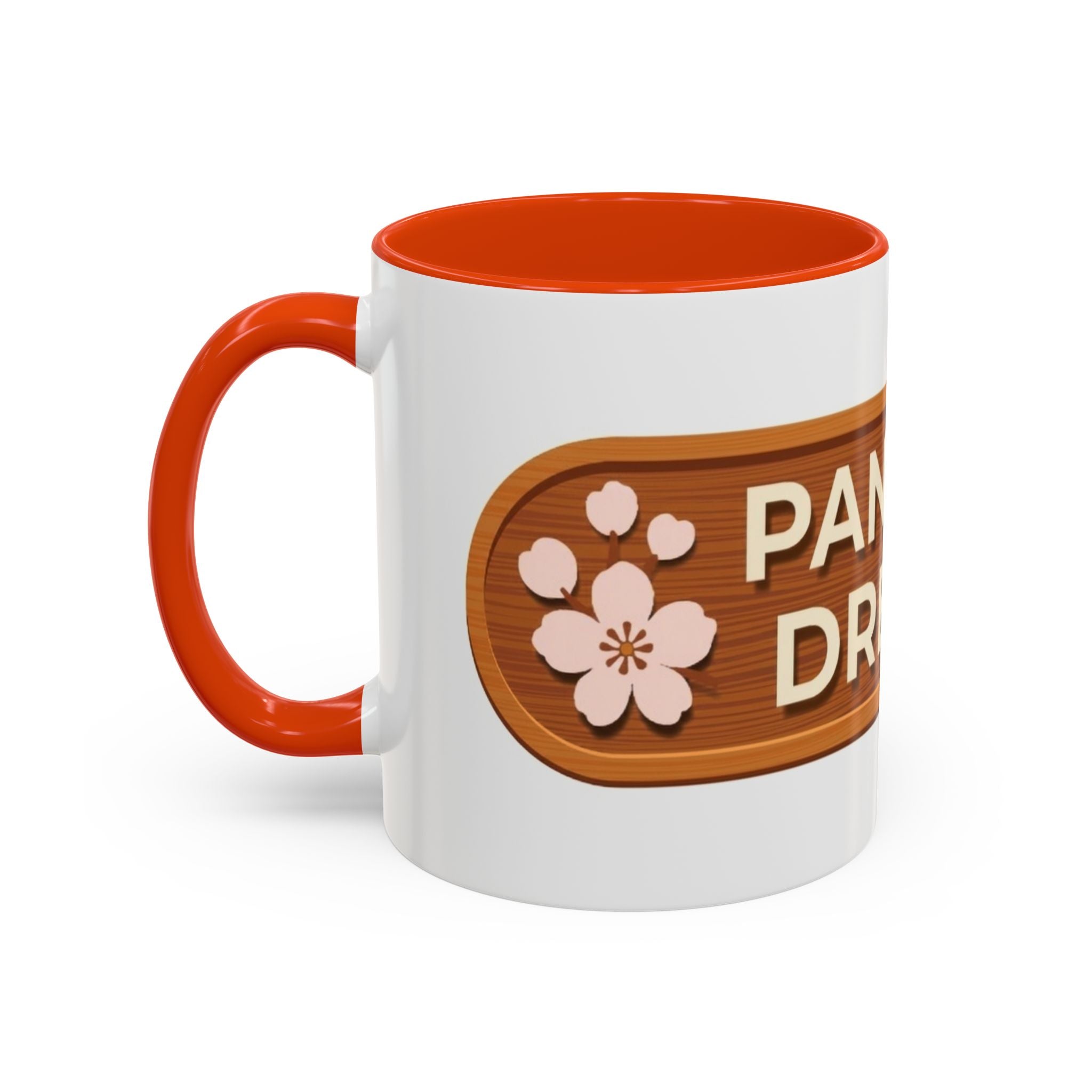 Pancake Dreams™ Ceramic Mug — Retro Wood Sign Design (11oz, 15oz)