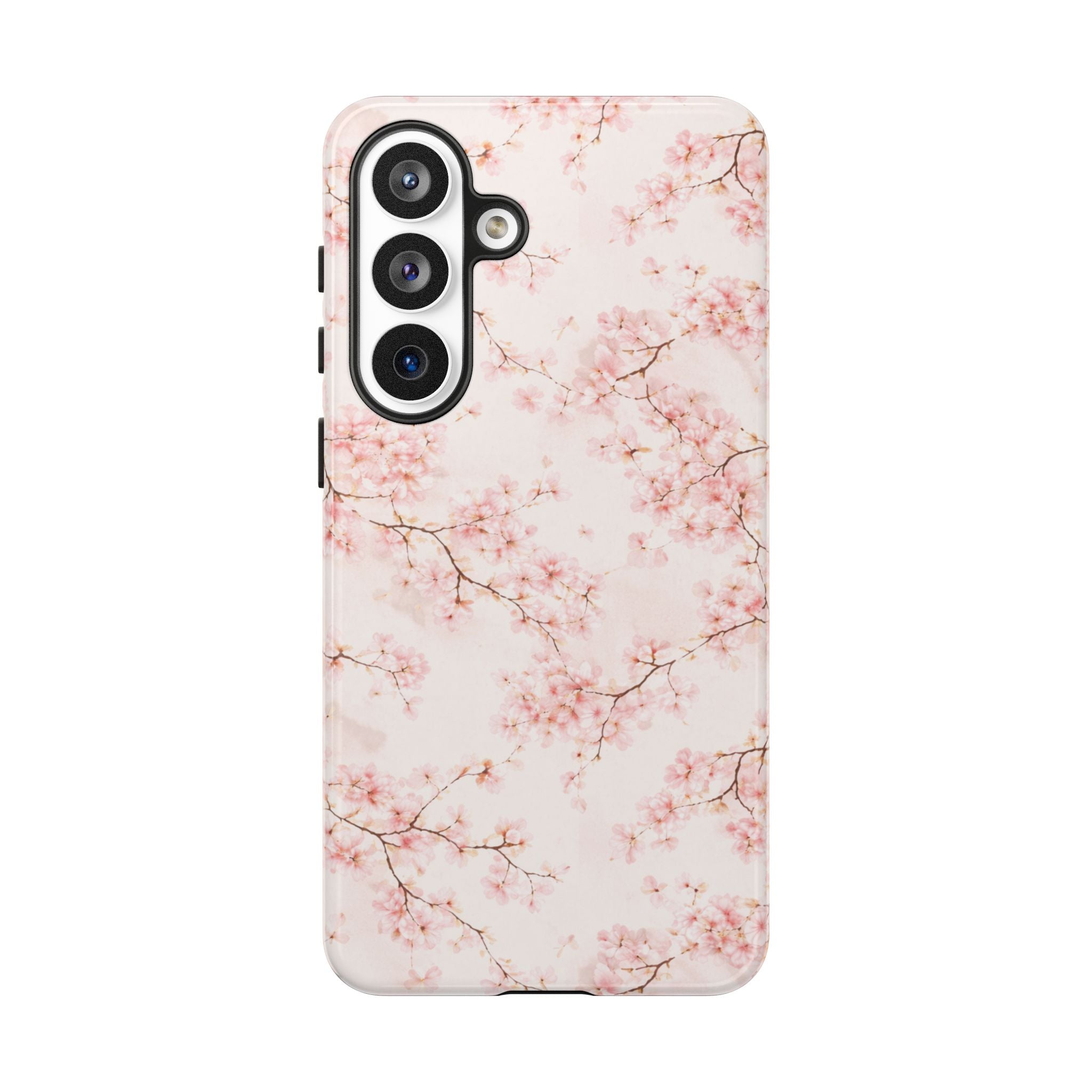 Pancake Dreams™ Cherry Blossom Tough Phone Case — Pink Floral Protective iPhone Cover