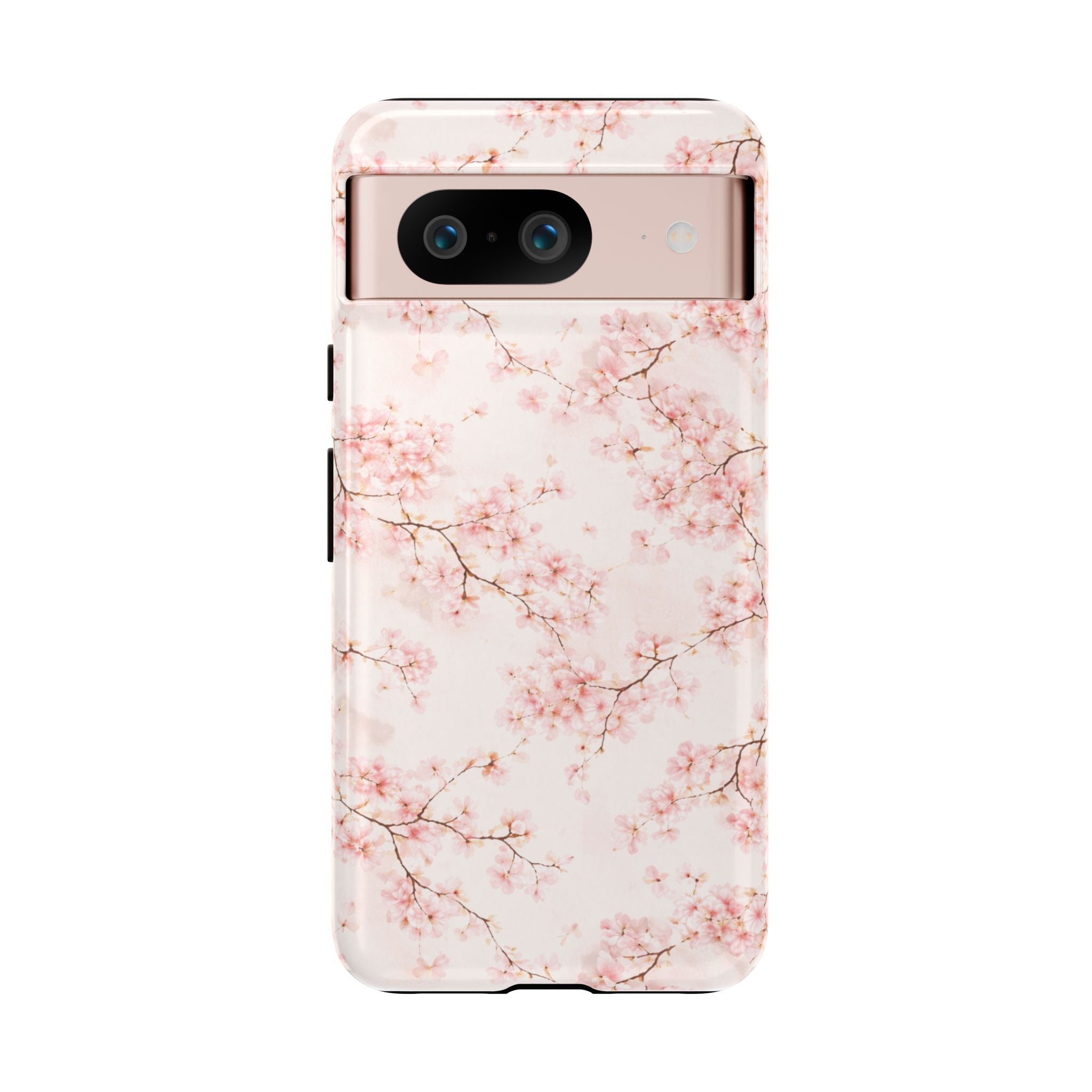 Pancake Dreams™ Cherry Blossom Tough Phone Case — Pink Floral Protective iPhone Cover