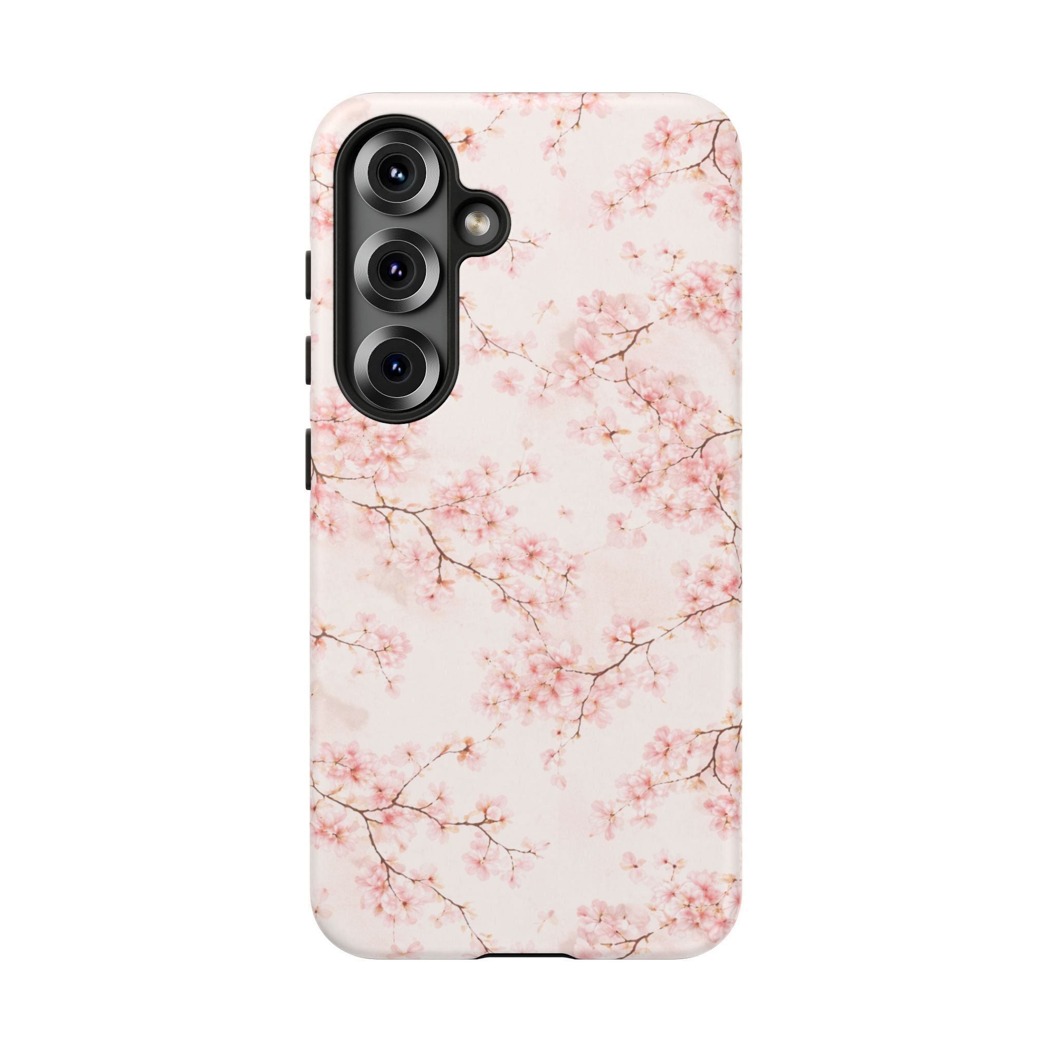 Pancake Dreams™ Cherry Blossom Tough Phone Case — Pink Floral Protective iPhone Cover
