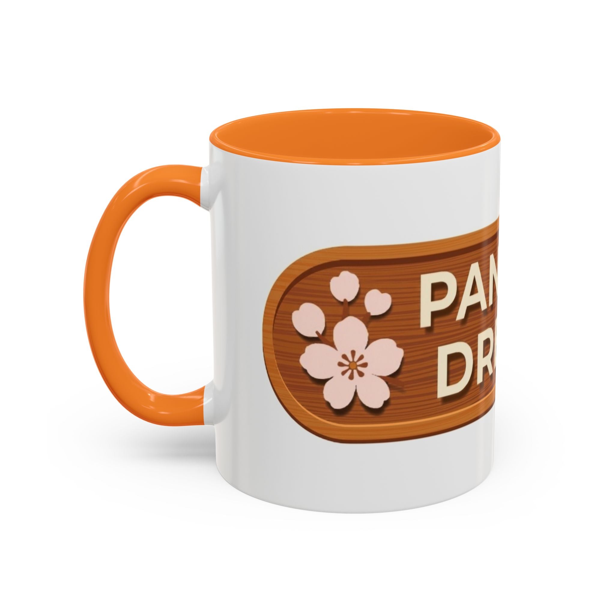 Pancake Dreams™ Ceramic Mug — Retro Wood Sign Design (11oz, 15oz)