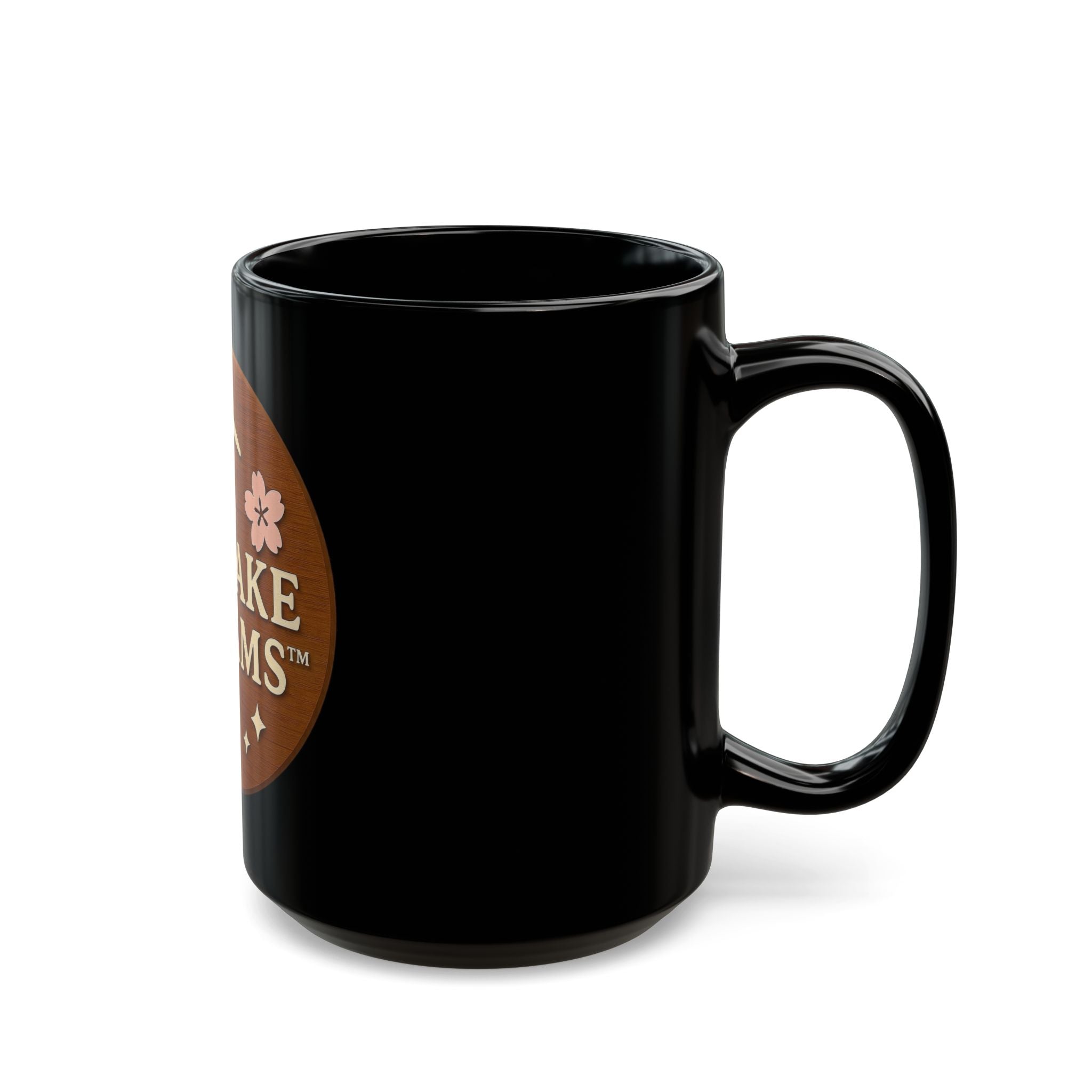Pancake Dreams™ Black Coffee Mug (11oz, 15oz) — Cute Breakfast Ceramic Cup