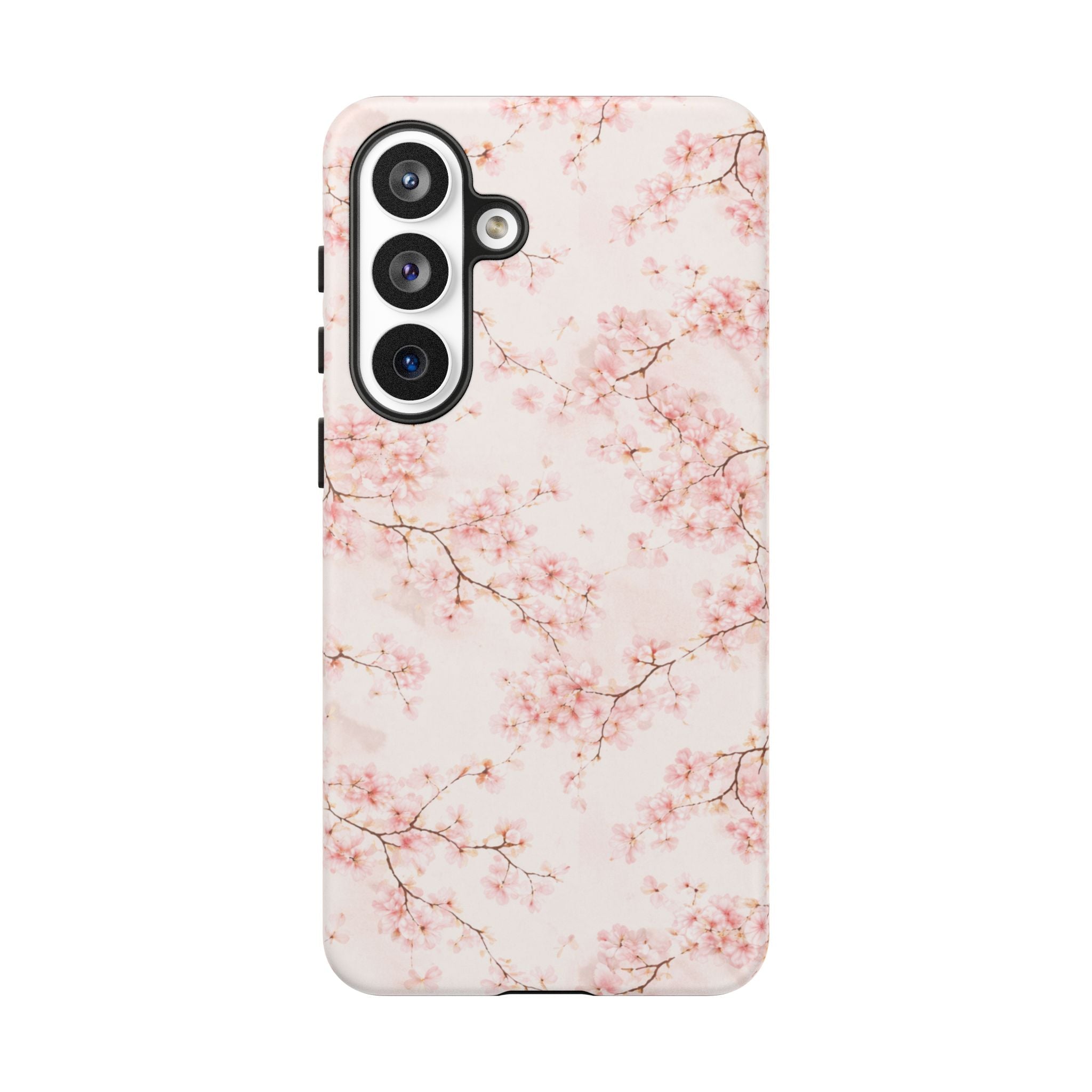 Pancake Dreams™ Cherry Blossom Tough Phone Case — Pink Floral Protective iPhone Cover