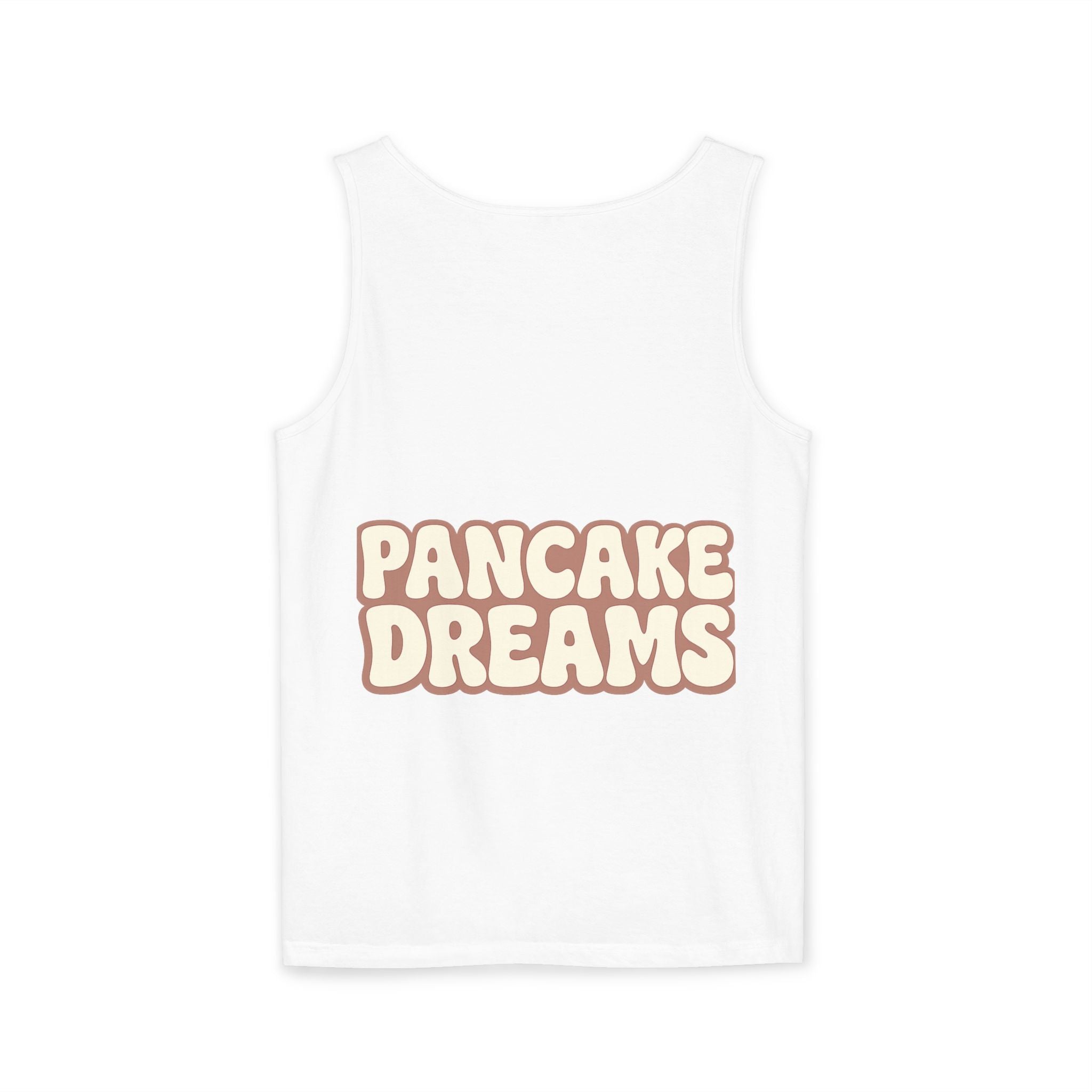 Pancake Dreams Tank Top — Vintage Food Truck Breakfast Graphic Tee
