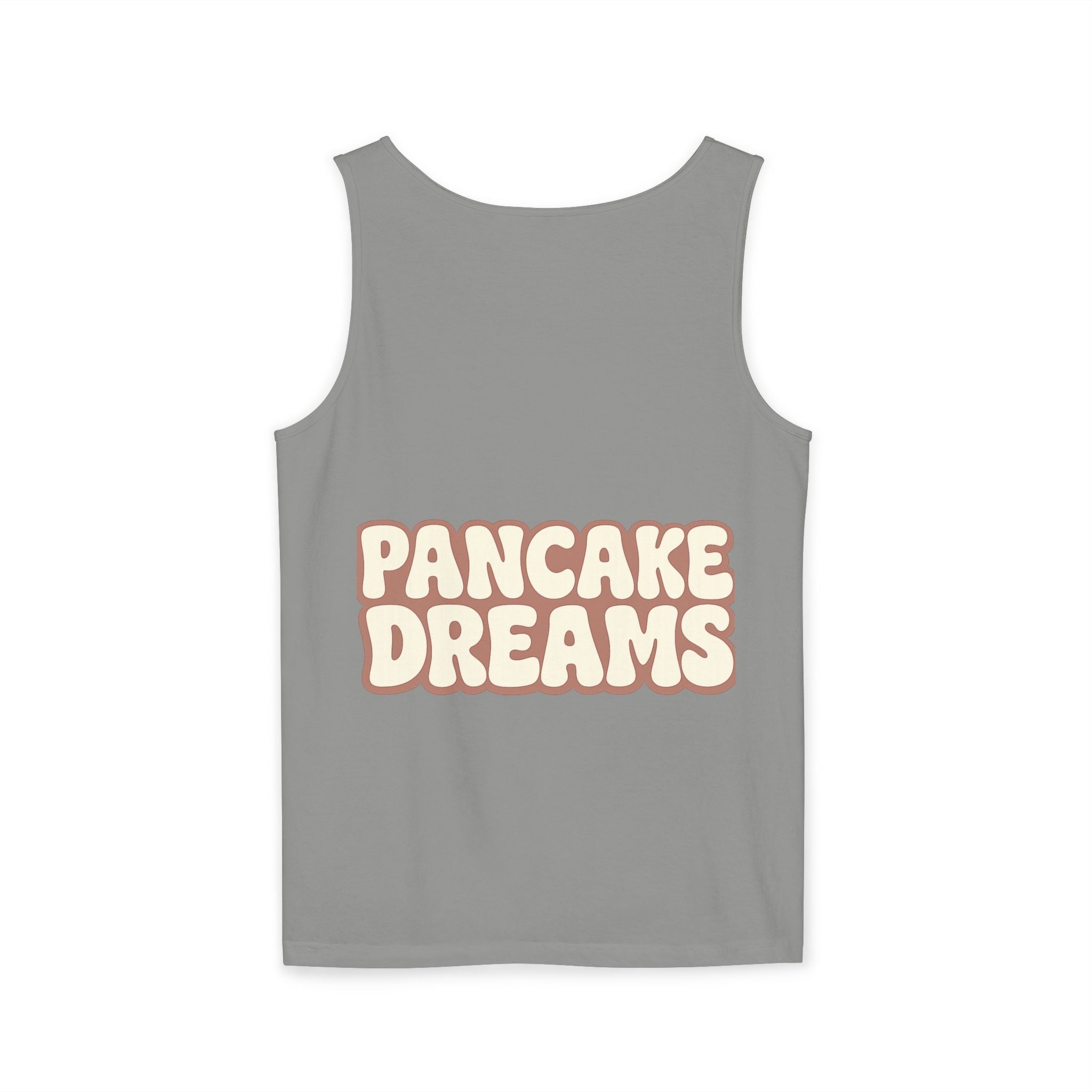 Pancake Dreams Tank Top — Vintage Food Truck Breakfast Graphic Tee