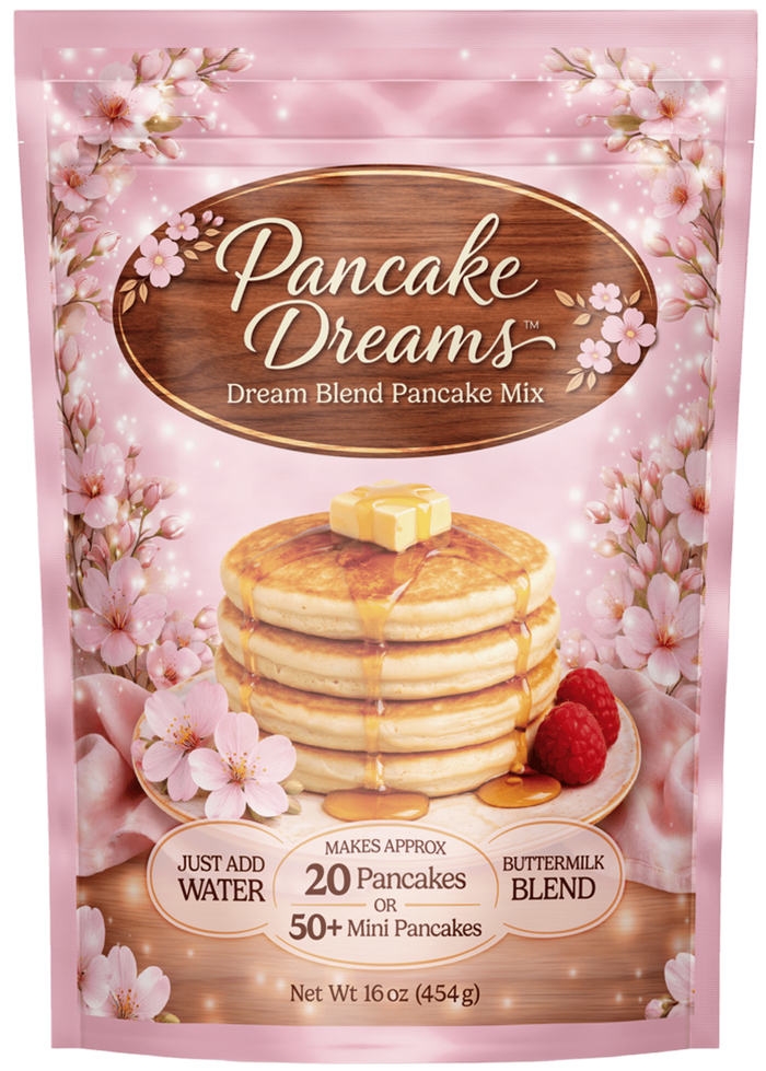 Pancake Dreams Dream Blend Pancake Mix – front