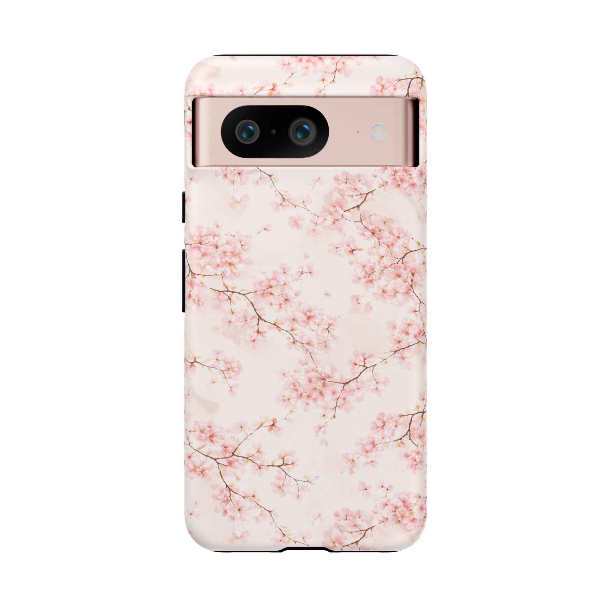 Pancake Dreams™ Cherry Blossom Tough Phone Case — Pink Floral Protective iPhone Cover