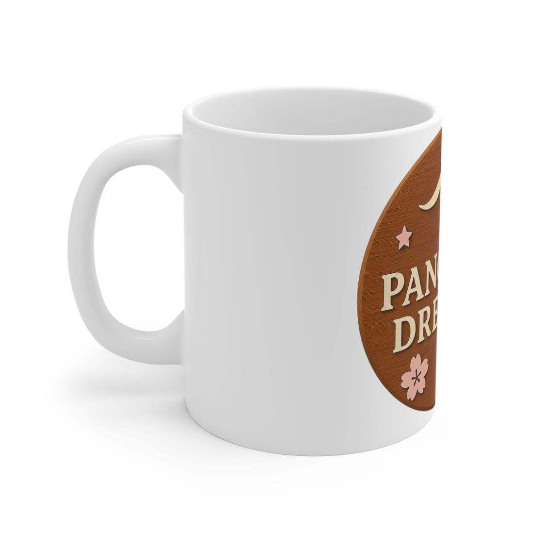 Pancake Dreams™ Ceramic Mug — 11oz Retro Breakfast Coffee Cup