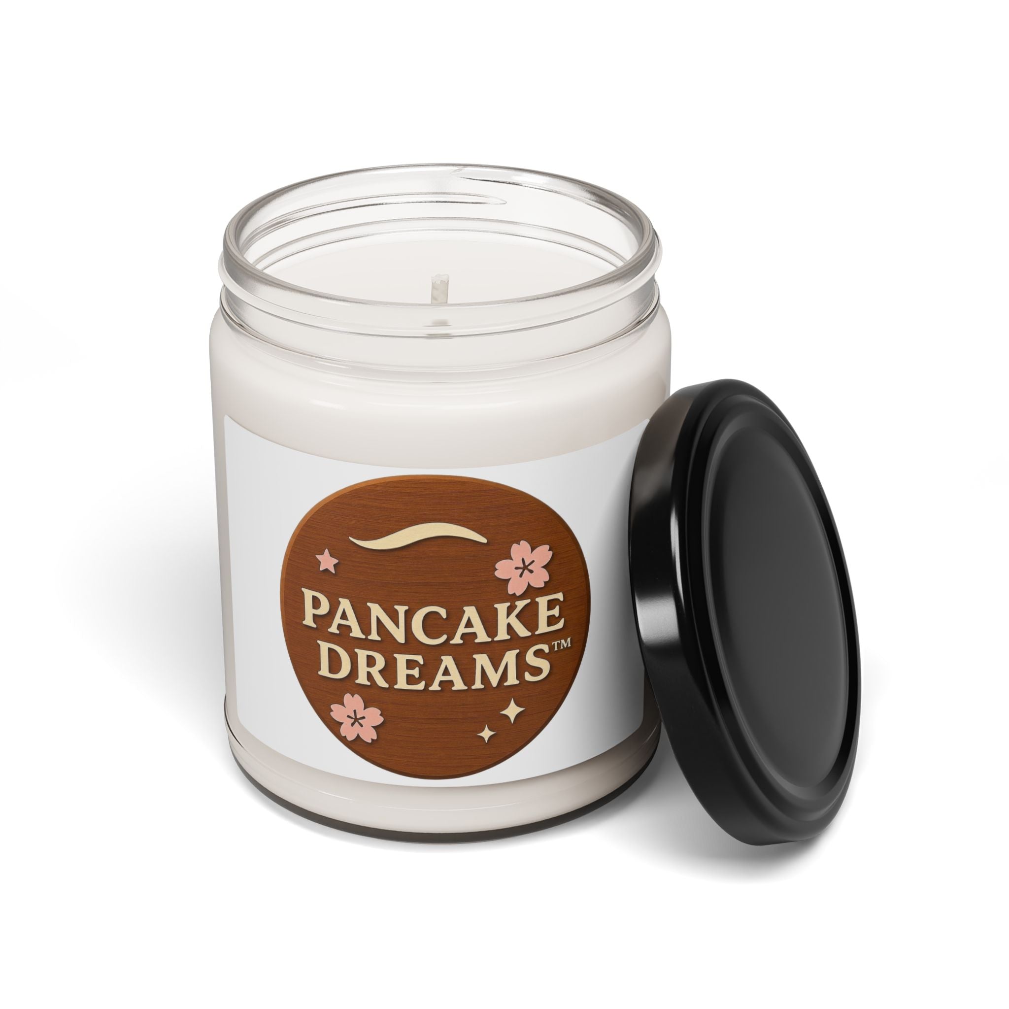 Pancake Dreams™  Soy Candle — 9oz Scented Jar (Cozy Breakfast Bakery Aroma)