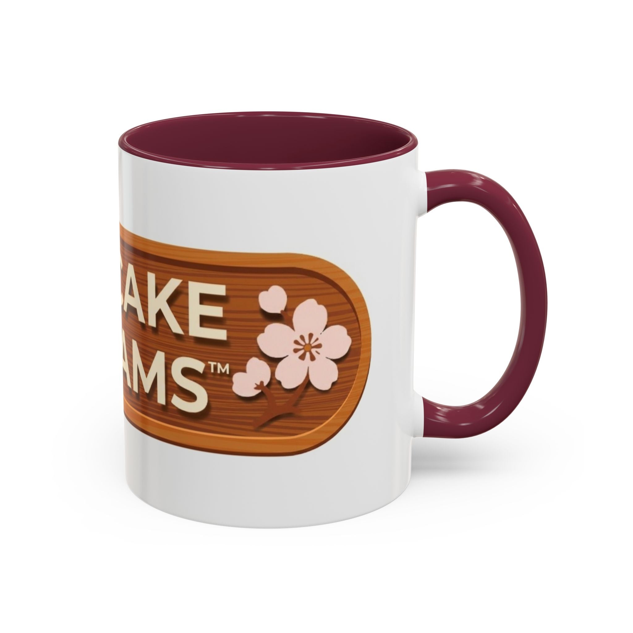 Pancake Dreams™ Ceramic Mug — Retro Wood Sign Design (11oz, 15oz)