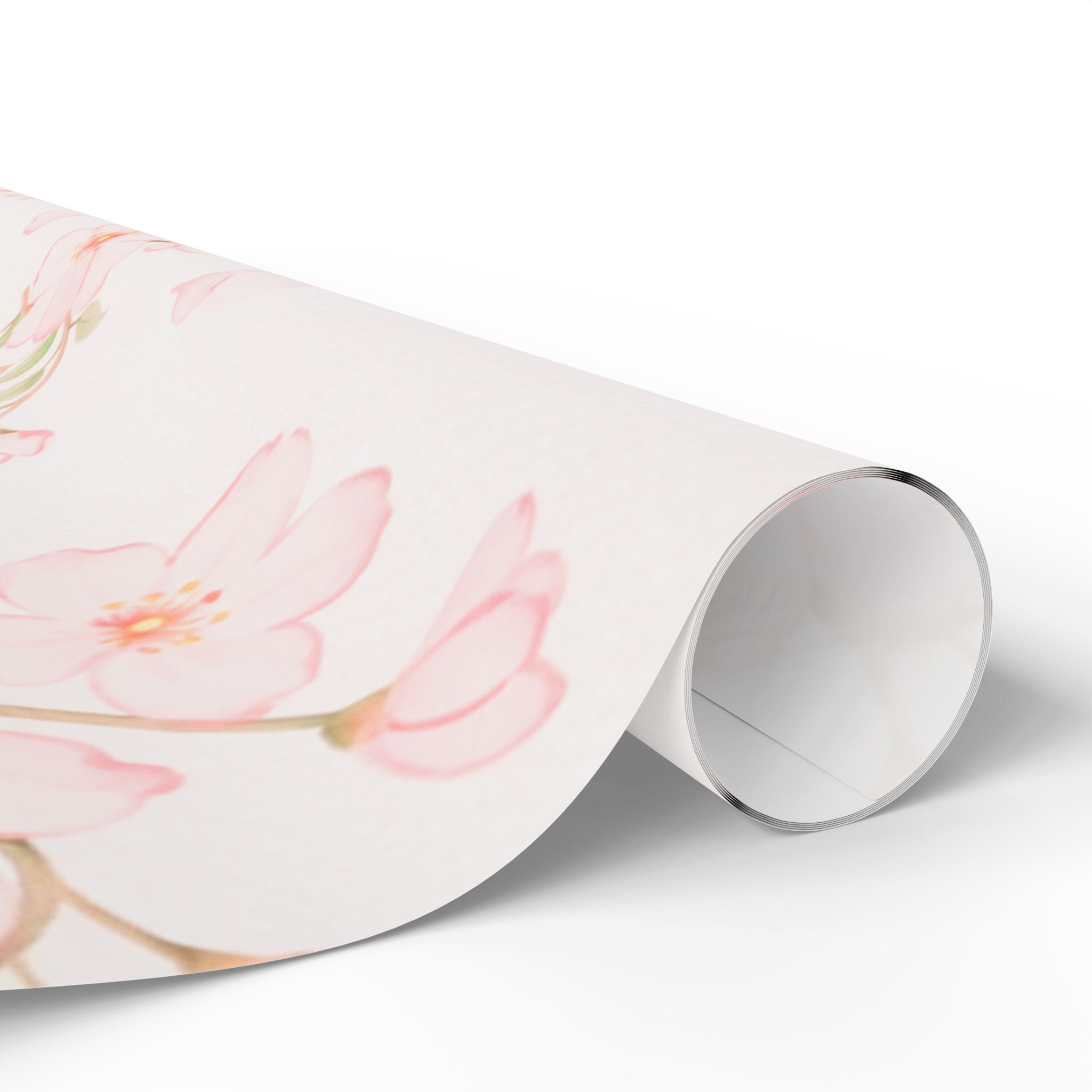 PanCake Dreams-Cherry Blossom Wrapping Paper Roll — Floral Gift Wrap for Spring, Weddings & Mother's Day