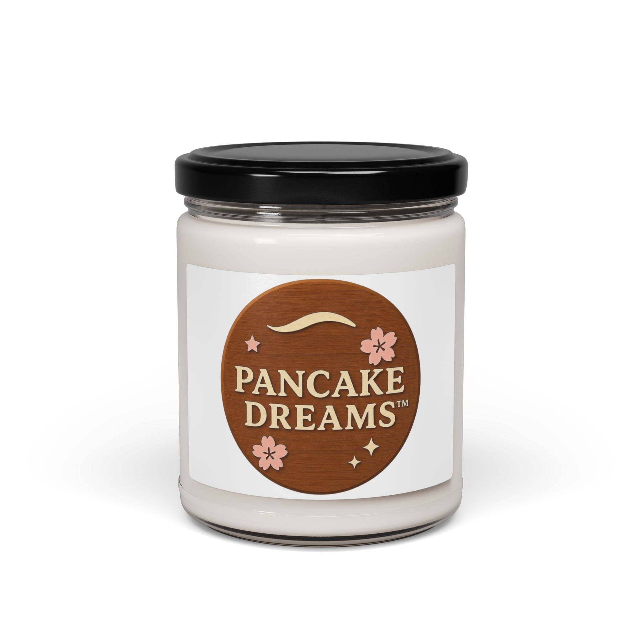 Pancake Dreams™  Soy Candle — 9oz Scented Jar (Cozy Breakfast Bakery Aroma)
