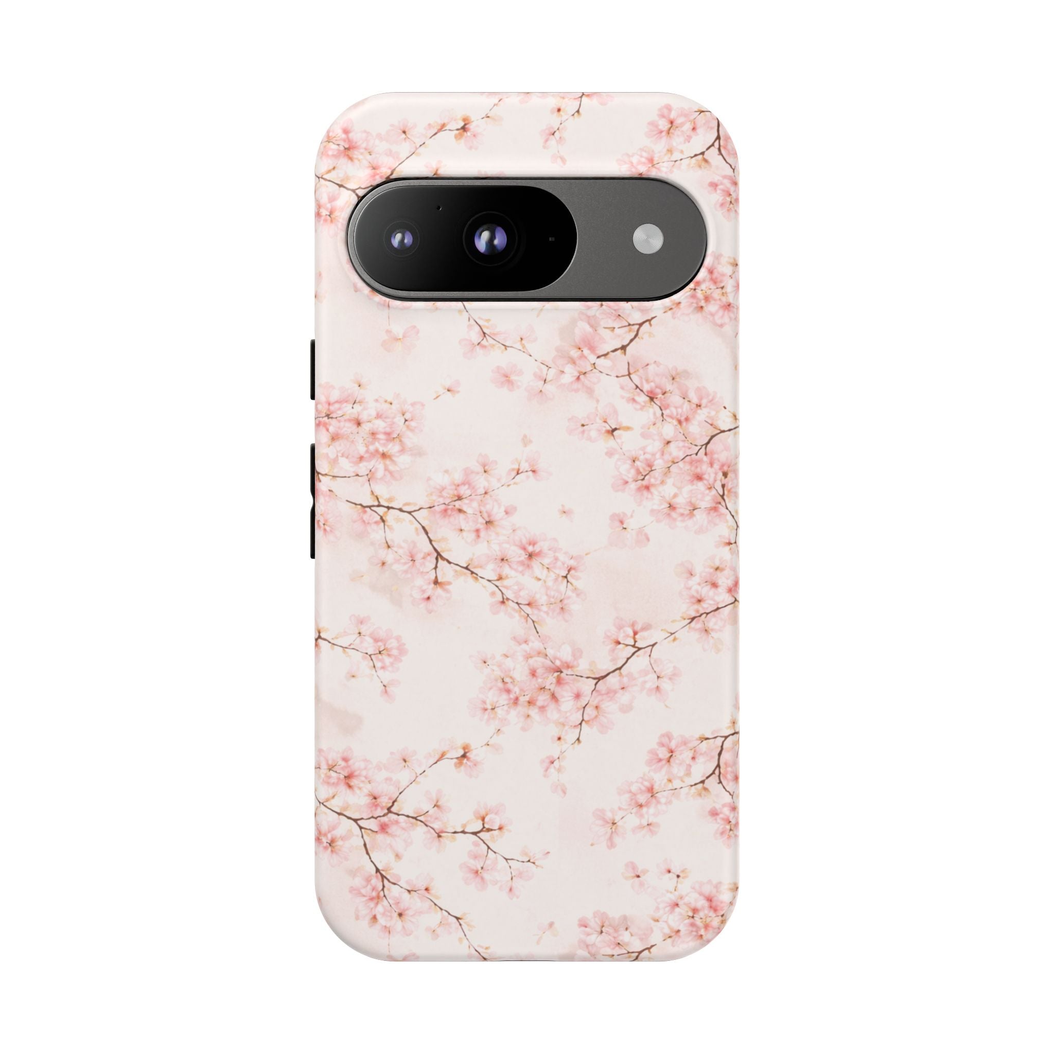 Pancake Dreams™ Cherry Blossom Tough Phone Case — Pink Floral Protective iPhone Cover