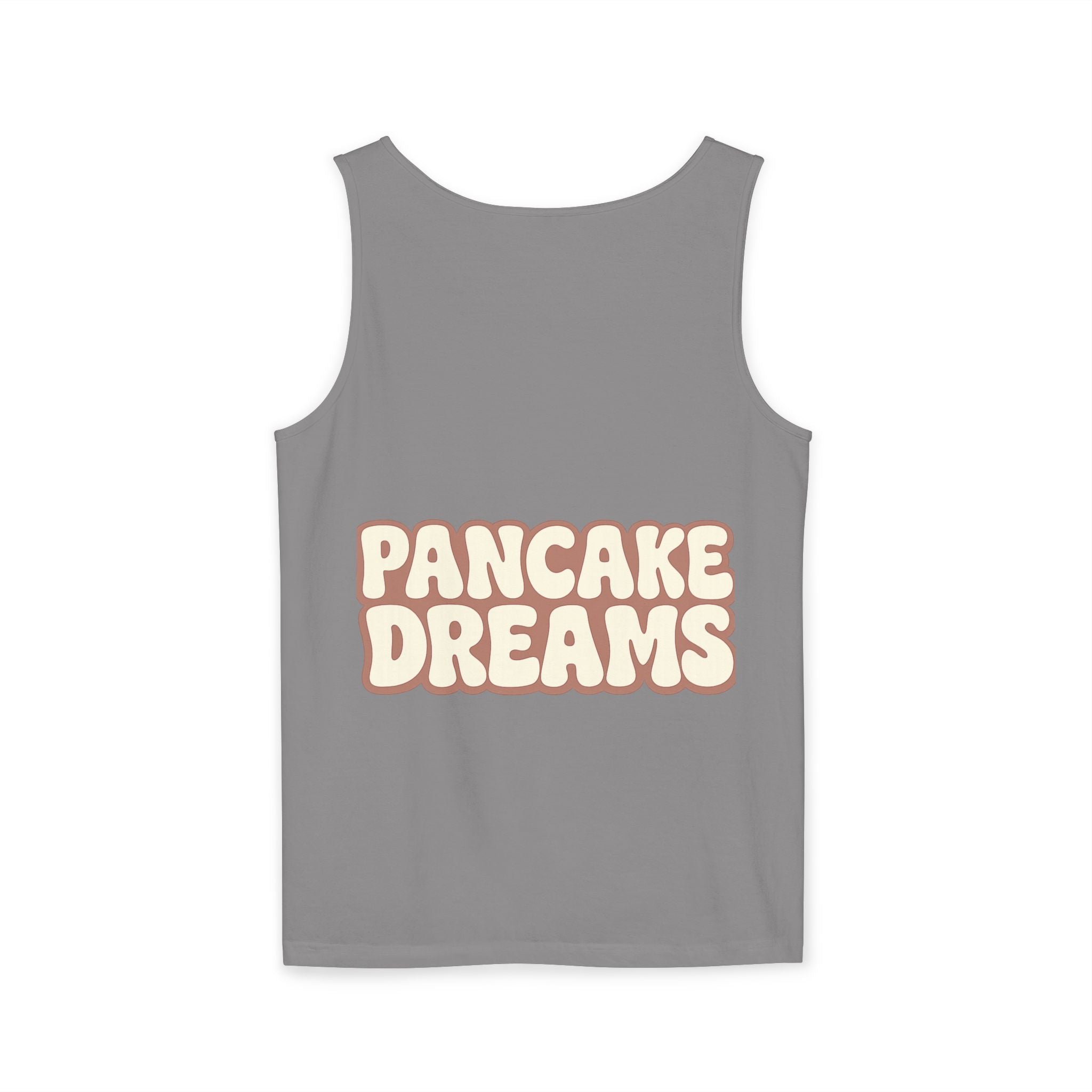 Pancake Dreams Tank Top — Vintage Food Truck Breakfast Graphic Tee